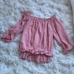 Off-The-Shoulder half arm Blouse